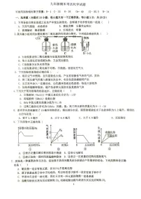 江苏省徐州市沛县沛县实验联盟学区2025-2026学年九年级上学期2月期末化学试题