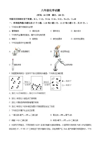 山东省淄博市沂源县期末考试2025-2026学年八年级上学期1月期末化学试题（试卷+解析）