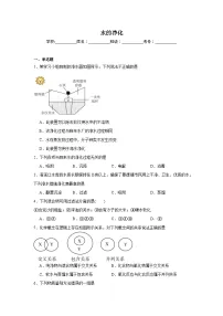 水的净化练习 中考化学一轮复习（人教版）
