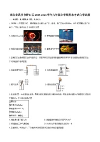湖北省武汉市硚口区2025-2026学年九年级上学期期末考试化学试卷（含答案）