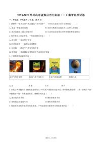 2025-2026学年山东省烟台市九年级（上）期末化学_(含答案_)试卷