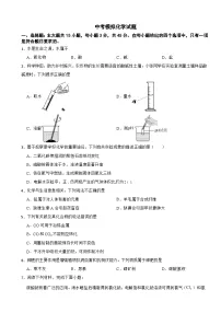 广东省茂名市信宜市2026年中考模拟化学试题附答案