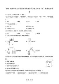 2025-2026学年辽宁省盘锦市兴隆台区多校九年级（上）期末化学试卷（含答案）
