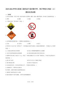 2025-2026学年江西省上饶市余干县沙港中学、育才学校九年级（上）期末化学试卷（含答案）