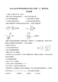 2025-2026学年河北省邢台市市区九年级（上）期末化学试卷（含答案）
