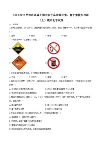 2025-2026学年江西省上饶市余干县沙港中学、育才学校九年级（上）期末化学试卷（含答案）