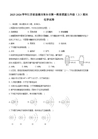 2025-2026学年江苏省盐城市东台市第一教育联盟九年级（上）期末化学试卷（含答案）