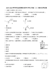 2025-2026学年河北省邯郸市育华中学九年级（上）期末化学试卷（含答案）