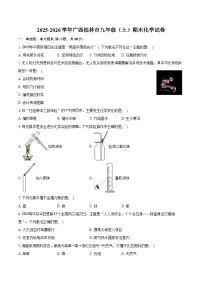 2025-2026学年广西桂林市九年级（上）期末化学试卷（含答案）
