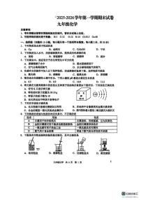 江苏南京市玄武区2025-2026学年九年级上学期期末考试化学试卷