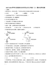 2025-2026学年江西省吉安市井冈山市九年级（上）期末化学试卷（含答案）