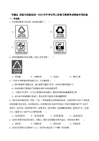 专题五 实验与实践活动—2026年中考化学二轮复习高频考点突破专项训练含答案