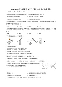 2025-2026学年新疆昌吉州九年级（上）期末化学试卷（含答案）