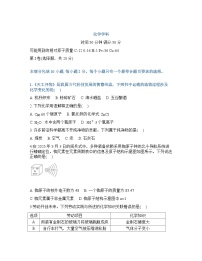 2025-2026学年下学期开学考沈阳虹桥中学九年级化学试卷+答案