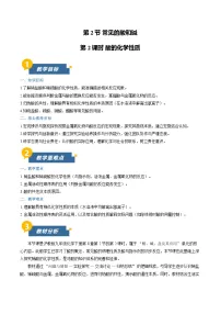 沪教版（2024）九年级下册（2024）常见的酸和碱第2课时教案