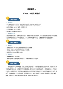 沪教版（2024）九年级下册（2024）常见酸、碱的化学性质教案