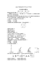 2026年湖北省初中学业水平考试化学模拟试题(三)含答案