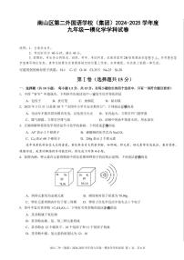 2025年3月深圳市南山区第二外国语学校集团初三一模化学试卷含答案