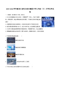 2025-2026学年黑龙江省哈尔滨市德强中学九年级（下）开学化学试卷-自定义类型
