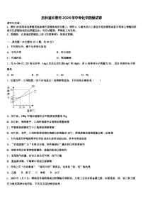 吉林省长春市2026年中考化学四模试卷（含答案解析）
