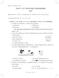 2025年深圳市多校初三中考二模化学试卷含答案