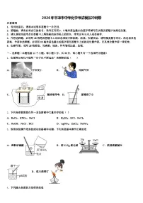 2026年平凉市中考化学考试模拟冲刺卷（含答案解析）