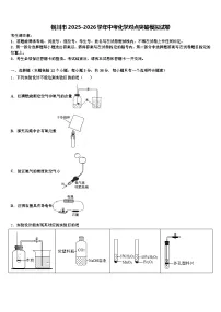 铜川市2025-2026学年中考化学对点突破模拟试卷（含答案解析）