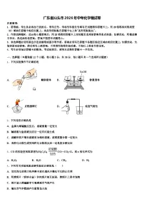 广东省汕头市2026年中考化学模试卷（含答案解析）