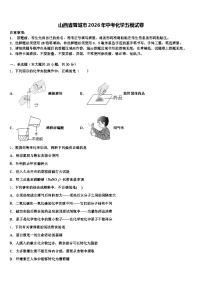 山西省晋城市2026年中考化学五模试卷（含答案解析）