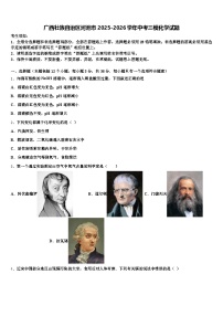 广西壮族自治区河池市2025-2026学年中考三模化学试题（含答案解析）
