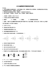 2026届漳州市中考联考化学试卷（含答案解析）