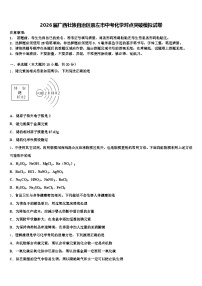 2026届广西壮族自治区崇左市中考化学对点突破模拟试卷（含答案解析）