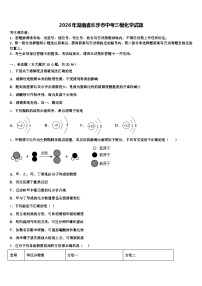 2026年湖南省长沙市中考三模化学试题（含答案解析）