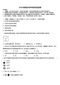 2026年嘉峪关市中考化学仿真试卷（含答案解析）
