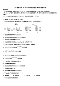 江苏省淮安市2026年中考化学最后冲刺浓缩精华卷（含答案解析）