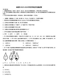 徐州市2025-2026学年中考化学五模试卷（含答案解析）