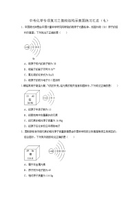 中考化学一轮复习专项巩固练习 微粒结构示意图练习汇总（七）（含答案解析）