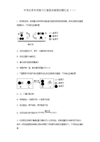 中考化学一轮复习专项巩固练习 微观示意图问题汇总（一）（含答案解析）