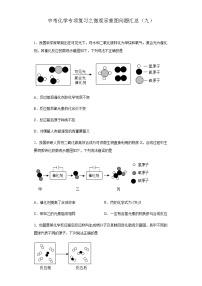 中考化学一轮复习专项巩固练习 微观示意图问题汇总（九）（含答案解析）