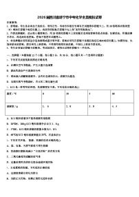 2026届四川省遂宁市中考化学全真模拟试卷（含答案解析）