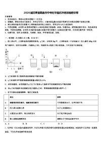 2026届甘肃省陇南市中考化学最后冲刺浓缩精华卷（含答案解析）