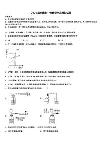 2026届池州市中考化学全真模拟试卷（含答案解析）