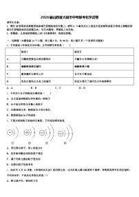 2026届山西省大同市中考联考化学试卷（含答案解析）
