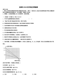 安康市2026年中考化学押题卷（含答案解析）