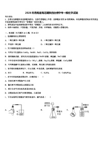 2026年青海省海北藏族自治州中考一模化学试题（含答案解析）
