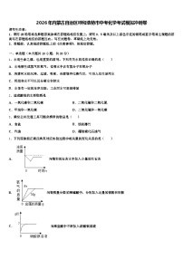 2026年内蒙古自治区呼和浩特市中考化学考试模拟冲刺卷（含答案解析）