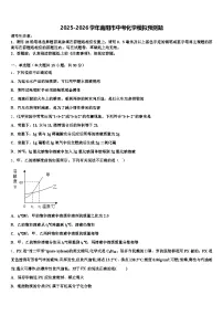 2025-2026学年南阳市中考化学模拟预测题（含答案解析）