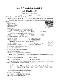 2026年广东广州市初中学业水平考试化学模拟试卷（五）