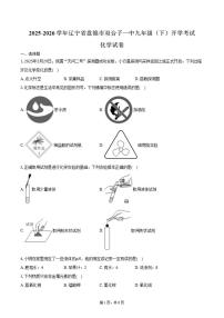 2025-2026学年辽宁省盘锦市双台子区第一中学九年级（下）开学化学试卷（含答案）