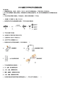 2026届阳江市中考化学全真模拟试题（含答案解析）